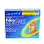 Nexgard Spectra S 3.5 a 7.5 Kg (amarillo)